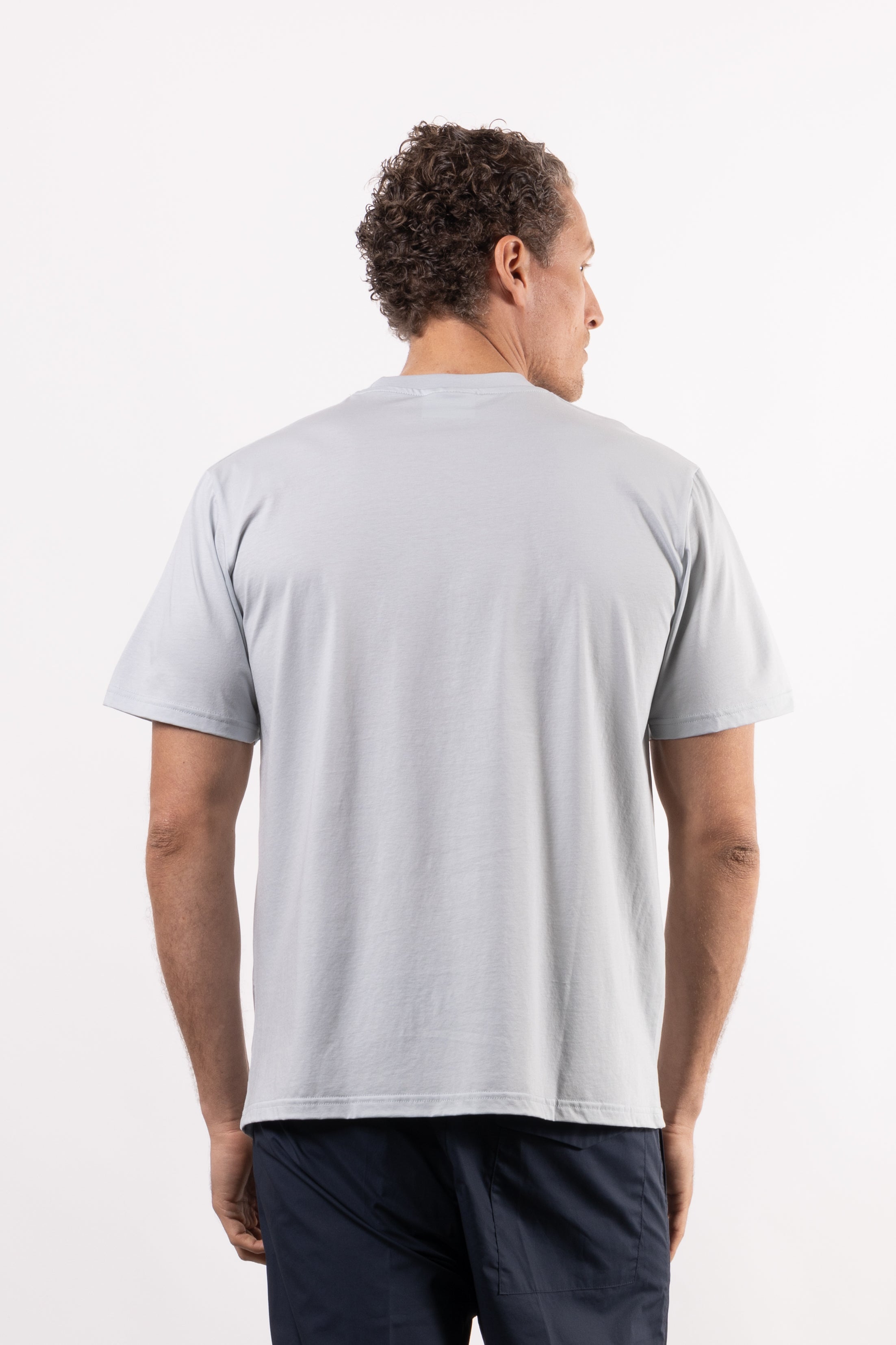 T-shirt basic 100% cotone mercerizzato