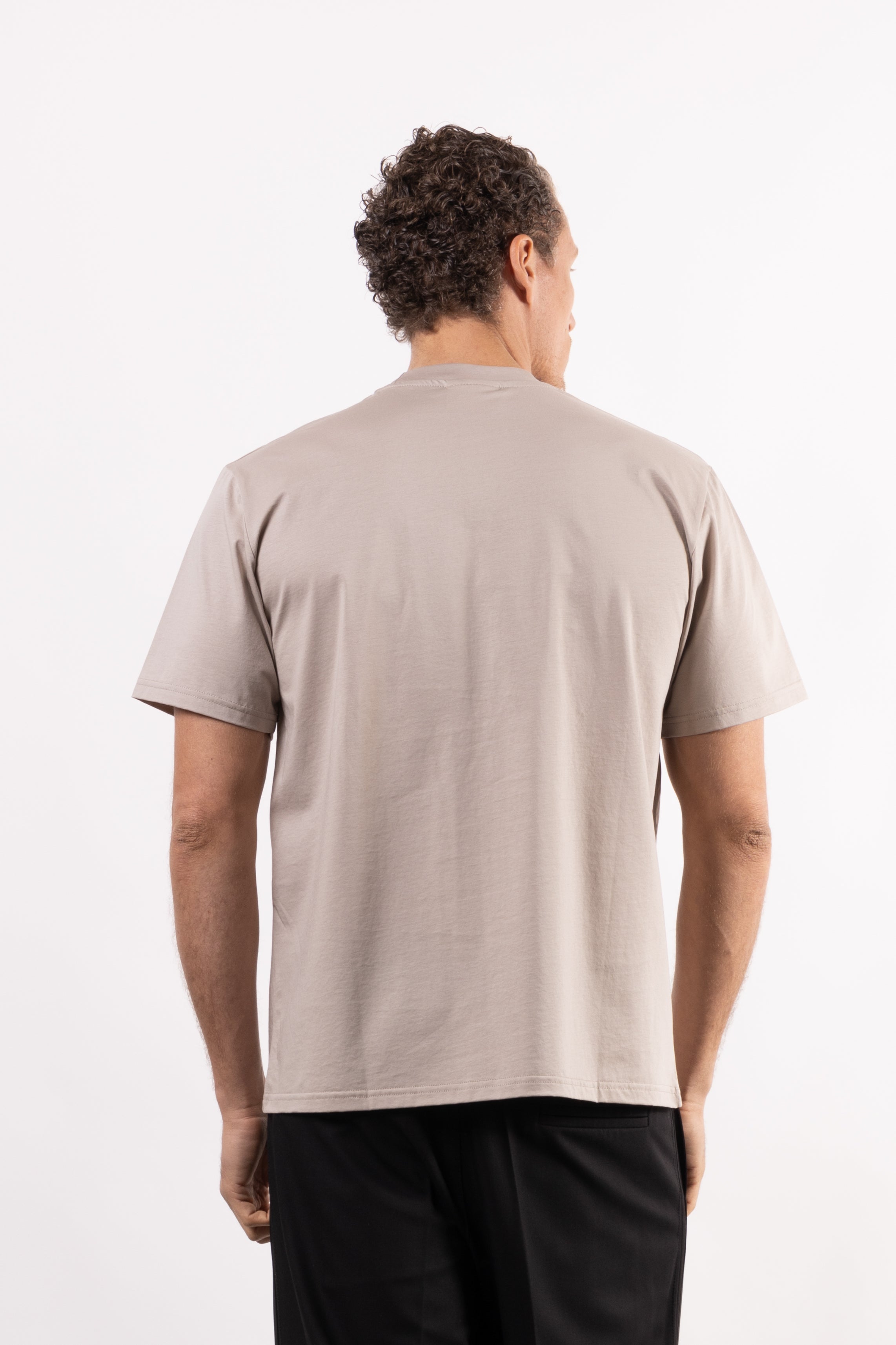 T-shirt basic 100% cotone mercerizzato