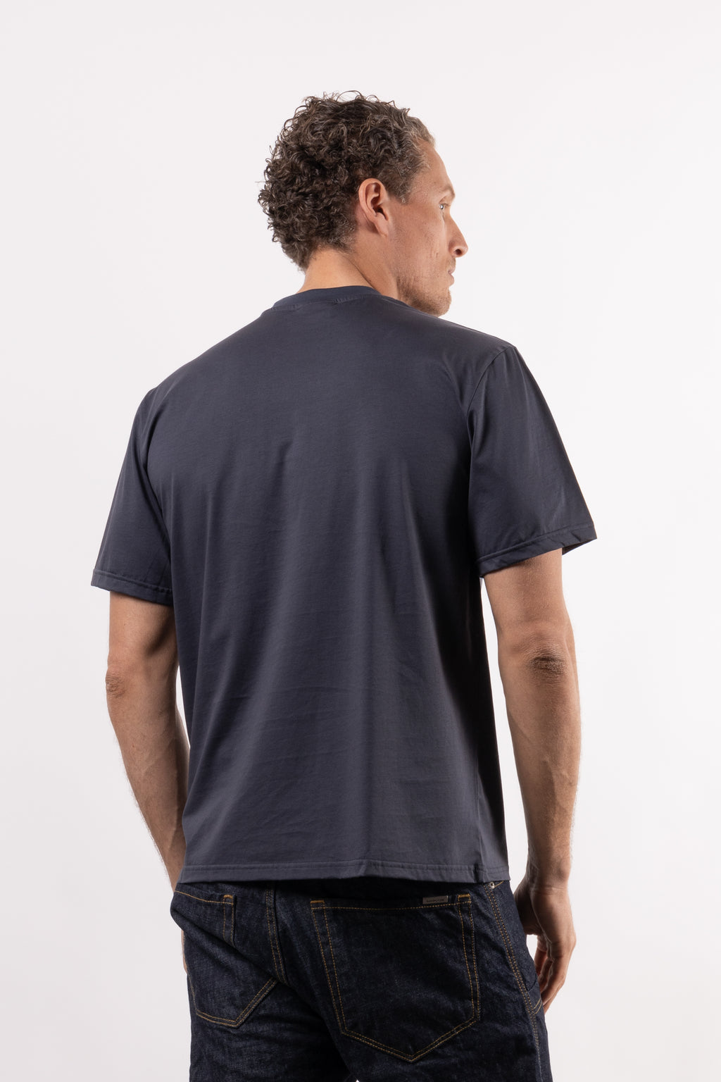 T-shirt basic 100% cotone mercerizzato
