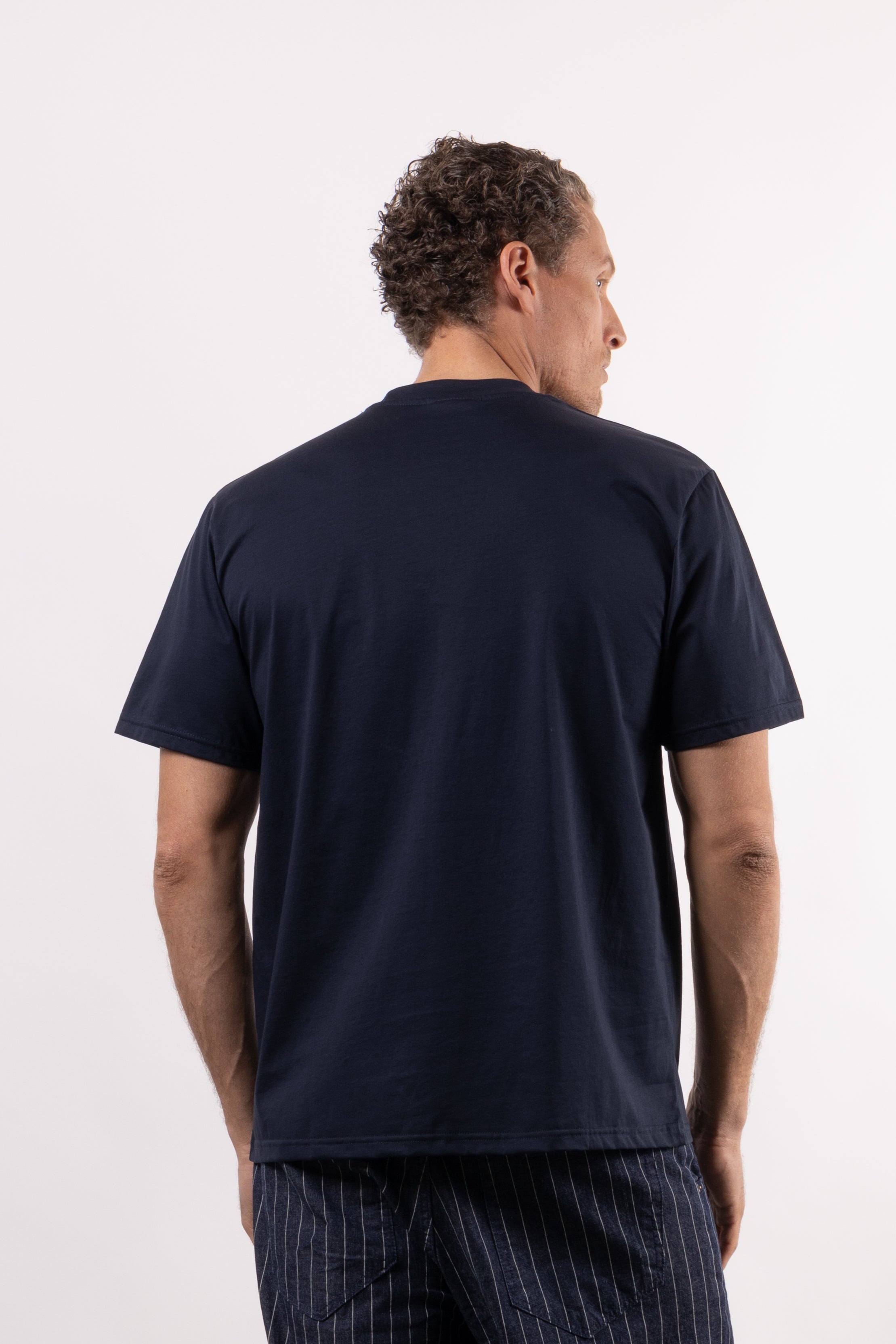 T-shirt basic 100% cotone mercerizzato