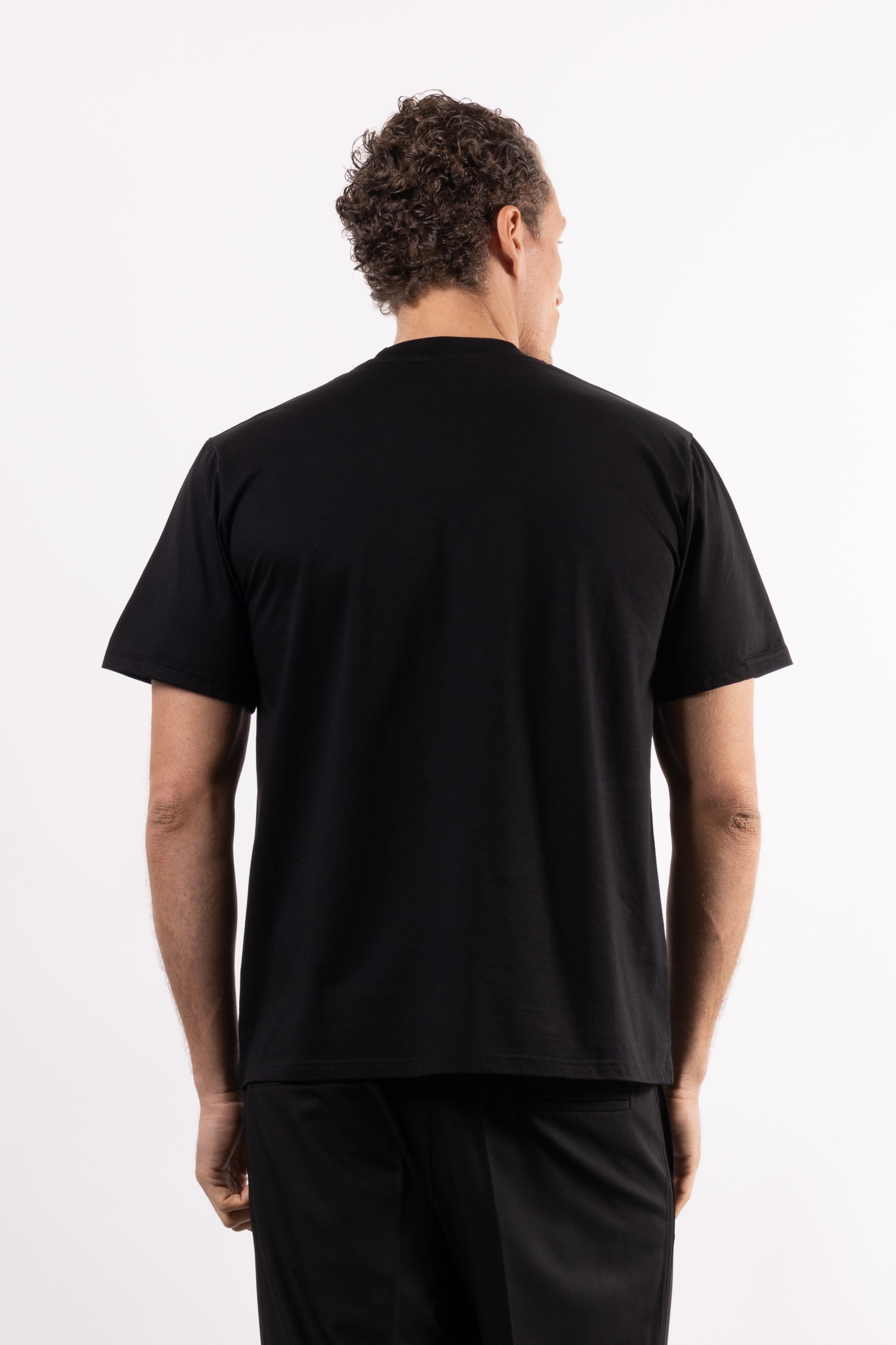 T-shirt basic 100% cotone mercerizzato